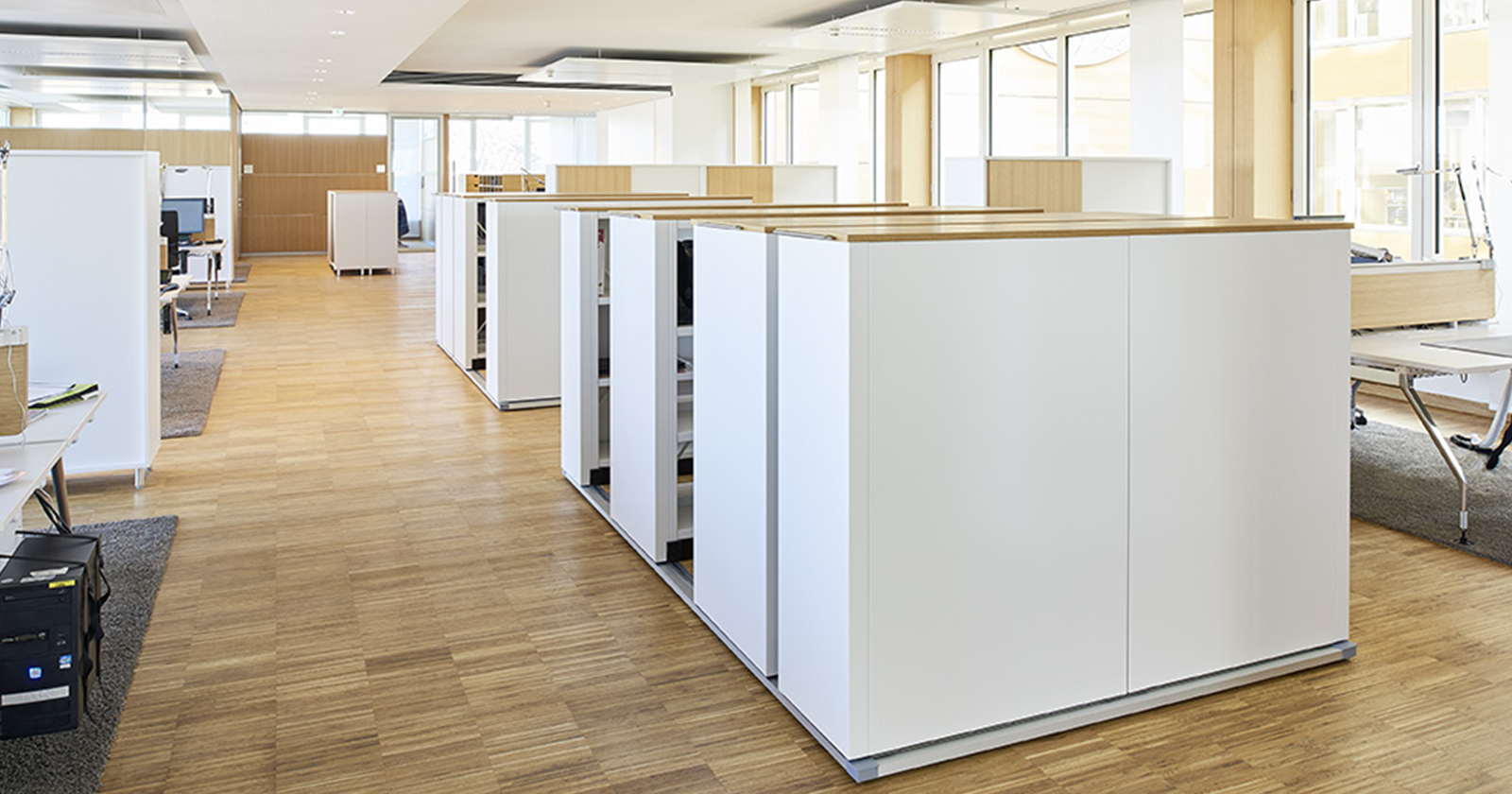 Mobile Office Cabinets