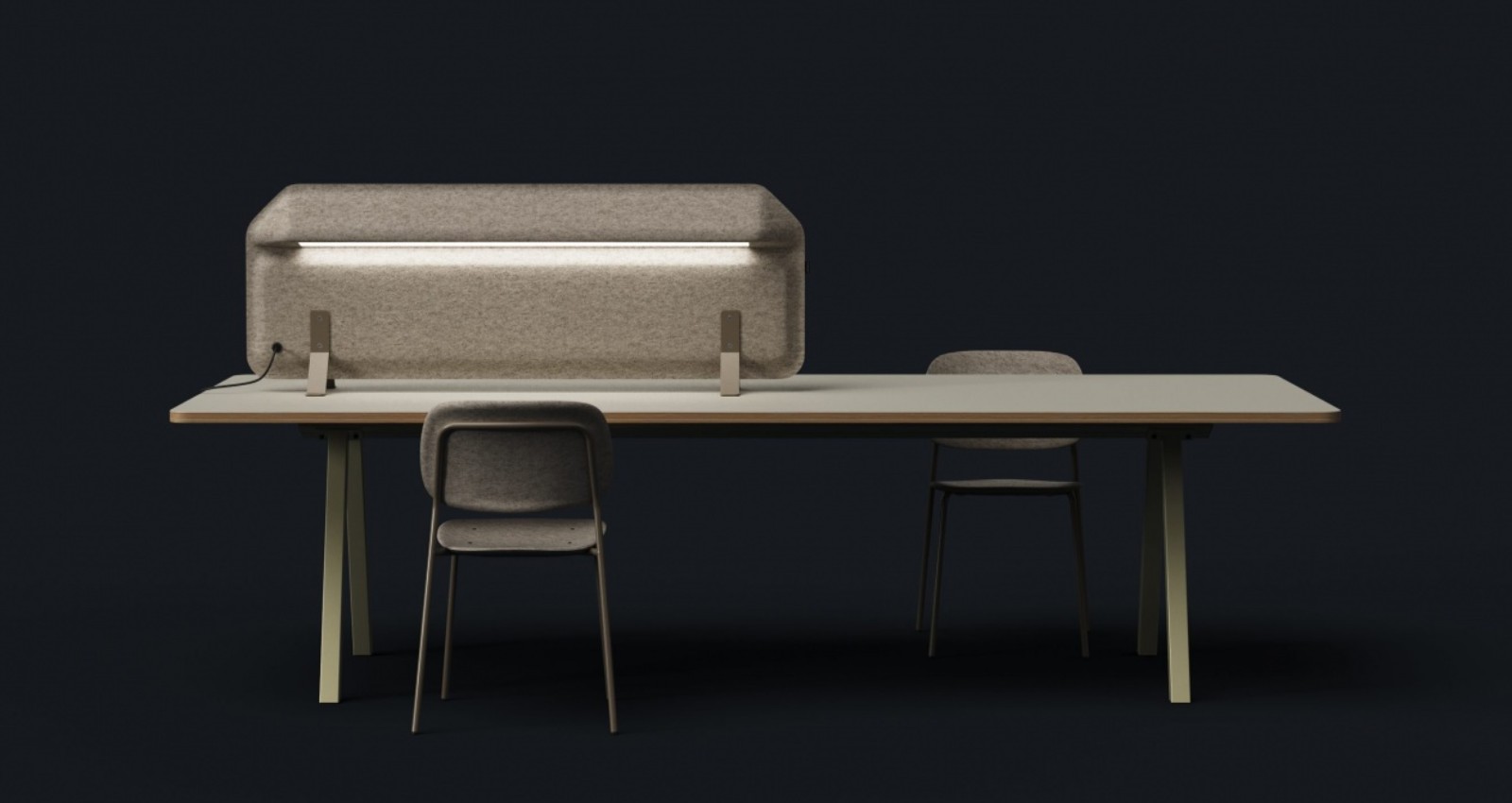 AK 2 Workplace Divider Lamp