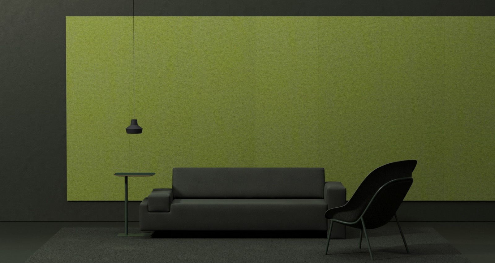 Mute Flat PET Felt Acoustic Panel